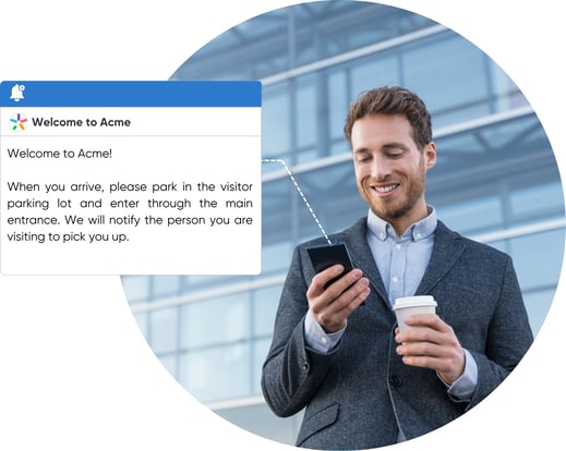 Visitor Management Notification Image